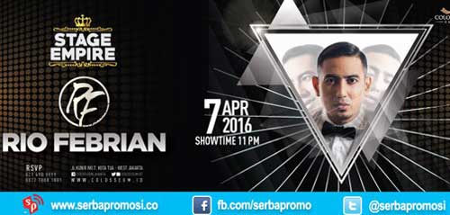 Rio Febrian Tampil di Colosseum Club 1