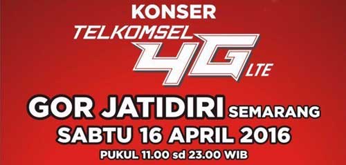 Tonton Afgan di Konser musik 4G LTE di Semarang Tonton Afgan di Konser musik 4G LTE di Semarang 1
