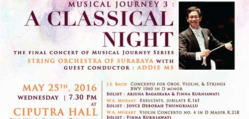 Addie MS Guest Conductor di A Classical Night Addie MS Guest Conductor di A Classical Night 1