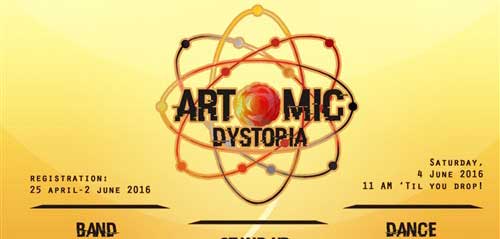 Kompetisi Nge-band di Artomic Dystopia Persembahan SMA Pembangunan Jaya 2 Sidoarjo Artomic Dystopia dari SMA Pembangunan Jaya 2 Sidoarjo Gelar Kompetisi Nge band 1