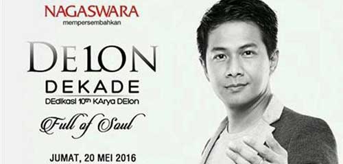 Dedikasi 10th Karya Delon “Full of Soul” di Plaza Semanggi 1