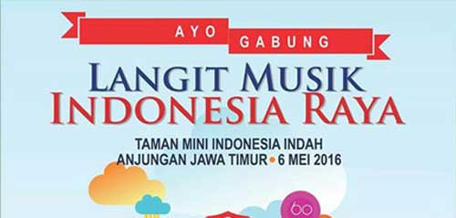 Langit Musik Indonesia Raya di Taman Mini Indonesia Indah Langit Musik Indonesia Raya di Taman Mini Indonesia Indah 1