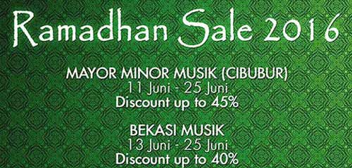 Beli Alat Musik Dengan Diskon Gede gedean di Roadshow Ramadhan Sale 2016 1