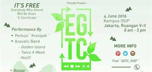 Eco Music Goes To Campus “Satu Harmoni Untuk Alam Kita” Eco Music Goes To Campus “Satu Harmoni Untuk Alam Kita” 1