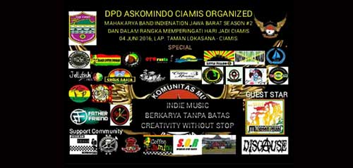 Mahakarya Band Indienation Meriahkan HUT Kabupaten Ciamis Mahakarya Band Indienation Meriahkan HUT Kabupaten Ciamis 1