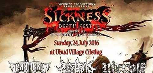 Symphony Of Sickness di Panggung Sickness Deathfest Symphony Of Sickness di Panggung Sickness Deathfest 1