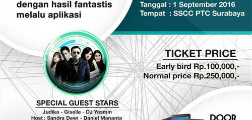 Judika & Gisella Bintang Tamu Spesial di #EraAplikasi Launching Concert Lifetime 2016 Judika Gisella Bintang Tamu Spesial di EraAplikasi Launching Concert Lifetime 2016 1