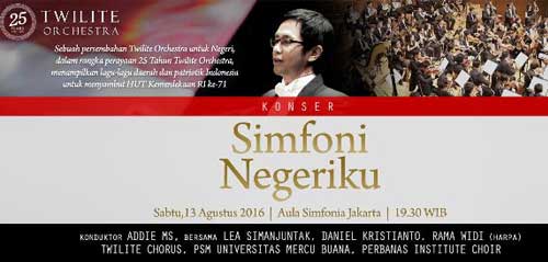 Konser Simfoni Negeriku Persembahan Twilite Orchestra di HUT ke 71 RI Konser Simfoni Negeriku Persembahan Twilite Orchestra di HUT ke 71 RI 1