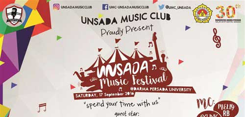 Penampilan Keren dari Woodpecker di UNSADA Music Festival 2016 Penampilan Keren dari Woodpecker di UNSADA Music Festival 2016 1