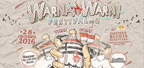 Sorak Corak Band Performance di Warna Warni Festival Vol. 2 Sorak Corak Band Performance di Warna Warni Festival Vol. 2 1