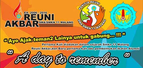 Spextra Band Semarakkan Reuni Akbar SMA SMKN 11 Malang 1