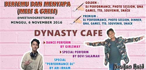 Special Performance DJ Ari Irham di Acara Meet & Greet bersama Naufan Raid Special Performance DJ Ari Irham di Acara Meet Greet bersama Naufan Raid 1