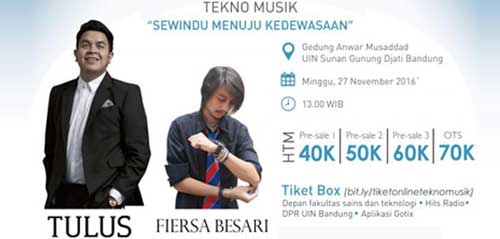 Tulus Fiersa Besari Tampil di Tekno Musik “Sewindu Menuju Kedewasaan” 1
