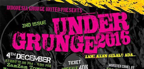 2nd Issue Under Grunge 2016 Tampilkan Besok Bubar & Navicula 2nd Issue Under Grunge 2016 Tampilkan Besok Bubar Navicula 1