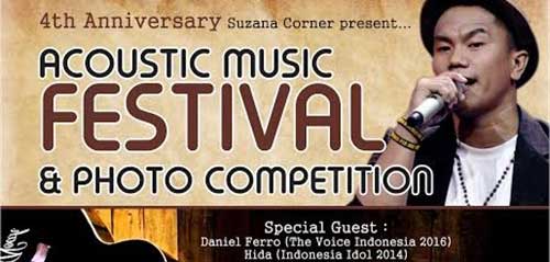 4th Anniversary Suzana Corner Gelar Acoustic Music Festival Photo Competition 1