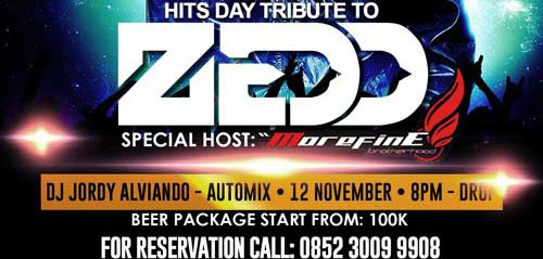 Hits Day Tribute to Zedd Featuring DJ Jordy Alviando Hits Day Tribute to Zedd Featuring DJ Jordy Alviando 1