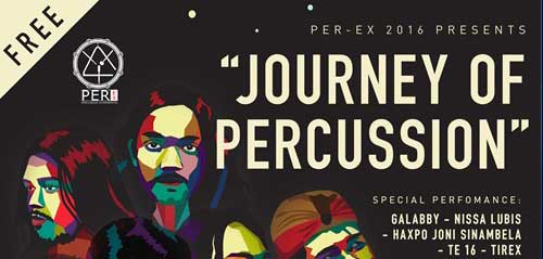 Journey of Percussion di Taman Ismail Marzuki Jakarta Journey of Percussion di Taman Ismail Marzuki Jakarta 1