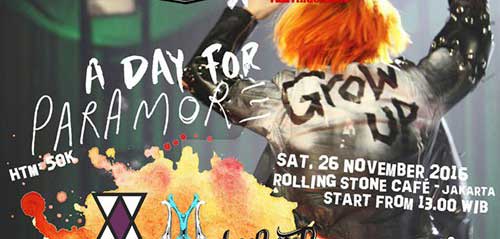 Sydera Hibur Pengunjung A Day For Paramore di Rolling Stone Café Sydera Hibur Pengunjung A Day For Paramore di Rolling Stone Café 1