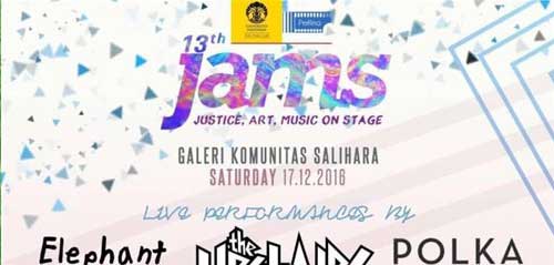 Live Performance Dari Elephant Kind di The 13th JAMS 1