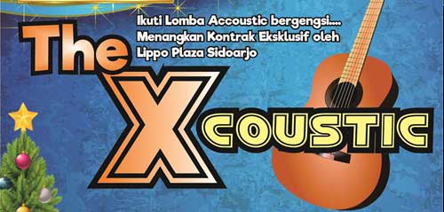 Lomba Akustik di The Xcoustic Colorful Christmas 1