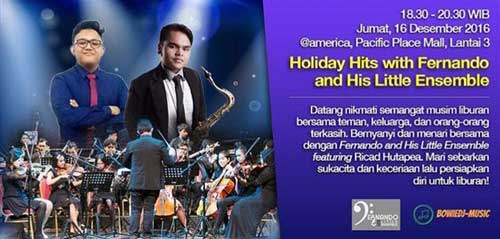 Meriahnya Nyanyian Tarian Fernanda His Little Ensemble di Holiday Hits 1