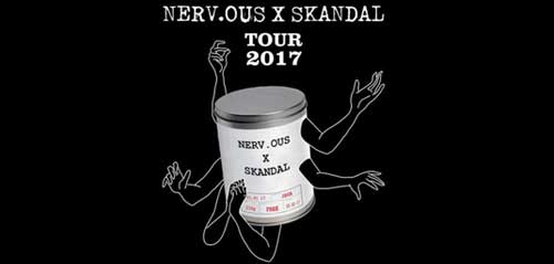 Awal 2017 Nerv.ous x Skandal Tour 2017 Gelar Tour di 6 Kota Awal 2017 Nerv.ous x Skandal Tour 2017 Gelar Tour di 6 Kota 1