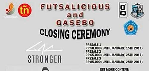 GAC Bintang Tamu Futsalicious Gasebo Closing Ceremony 1