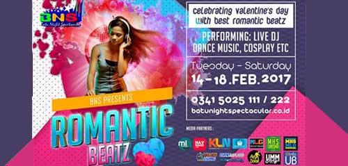 Live DJ di Hari Valentine “Romantic Beatz 2017” Live DJ Hangatkan Hari Valentine di BNS “Romantic Beatz 2017” 1