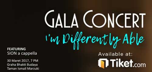 Gala Concert Im Diffferently Able di Taman Ismail Marzuki Gala Concert Im Diffferently Able di Taman Ismail Marzuki