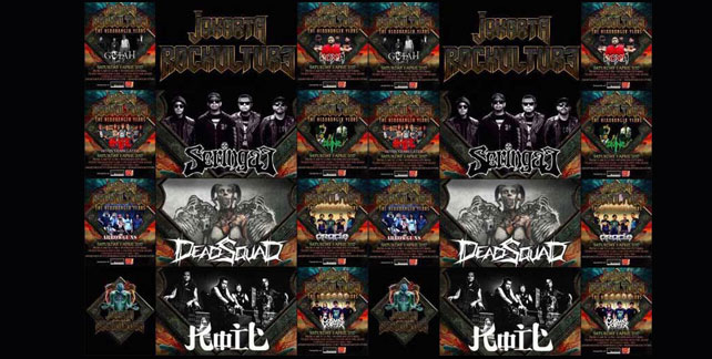 Konser The Headbanger Years di Jakarta Rockulture 2017 Jakarta Rockulture 2017