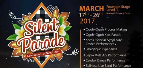 Nikmati Balinese Music di Silent Parade Silent Parade