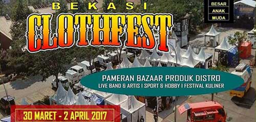 Live Band & Deretan Artist Menggoyang Bekasi Clothfest 2017 Bekasi Clothfest 2017
