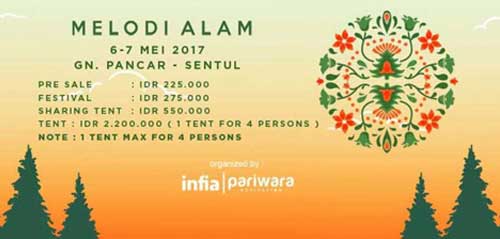 Menikmati Musik di Festival Musik Melodi Alam 2017 Festival Musik Melodi Alam