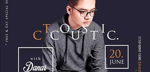 CTCoustic Bersama Danar di Coffee Toffee Klampis CTCoustic Bersama Danar di Coffee Toffee Klampis 1