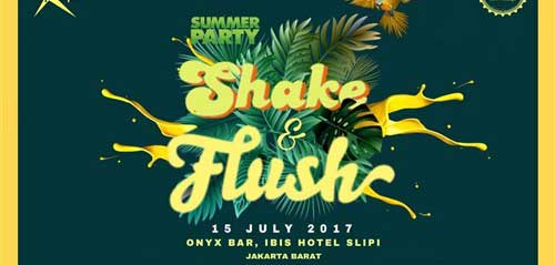 DJ Putri Danizar Tampil di Summer Party Summer Party Shake & Flush