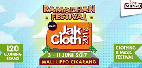 Saksikan JakCloth Ramadhan Festival 2017 Group Band Idolamu Manggung di JakCloth Ramadhan Festival 2017 1New