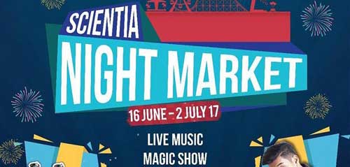 JAZ Bintang Tamu di Scientia Night Market 2017 Scientia Night Market 2017