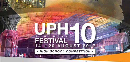 Kompetisi Band SMA/SMK se-Jatim di UPH Festival 10 UPH Festival 10