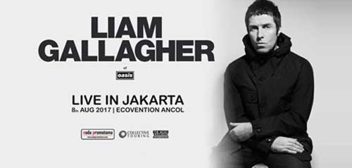 Liam Gallagher Live In Jakarta di Ancol Liam Gallagher Live In Jakarta
