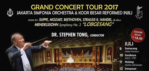 Grand Concert Tour 2017 di Graha Cakrawala Malang Grand Concert Tour 2017