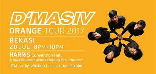 Kolaborasi Sore & Konspirasi di D’Masiv Orange Tour D’Masiv Orange Tour