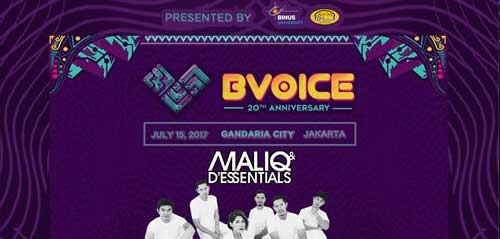 Maliq N D’Essentials Bintang Tamu BVoice Radio 20th Anniversary Maliq N D’Essentials Bintang Tamu BVoice Radio 20th Anniversary 1