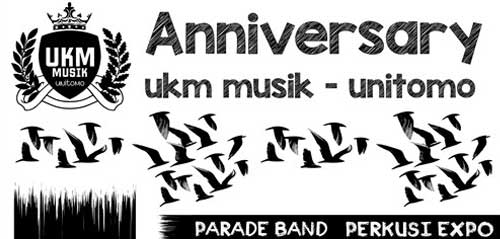 Parade Band di Anniversary Ukm Musik Unitomo 4th Anniversary Ukm Musik Unitomo 4th