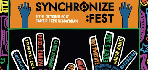 Synchronize Festival 2017 Hadirkan Tohpati Bertiga & Naif Synchronize Festival 2017