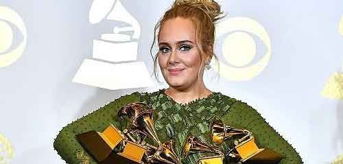 Adele, Penyanyi Wanita dengan Karier Memesona Adele2017