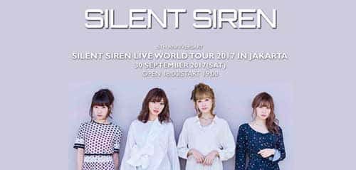 Silent Siren Live Tour 2017 di Jakarta Silent Siren Live Tour 2017