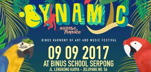 Rizky Febian Manggung di Bynamic Fest 2017 Bynamic Fest 2017