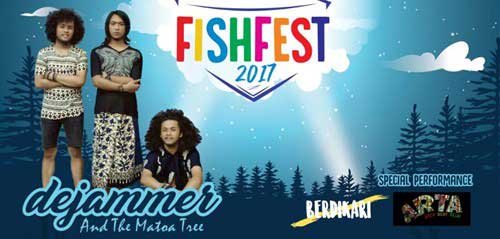 Aksi DEJAMMER And The Matoa Tree di FISH Festival 2017 FISH Festival 2017
