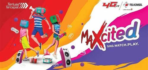 Alexa & Naif Guest Star di Telkomsel Maxcited Telkomsel Maxcited
