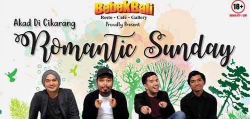 Romantic Sunday Bersama Payung Teduh Romantic Sunday Payung Teduh